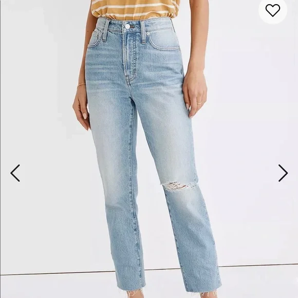 Madewell perfect vintage crop hot sale